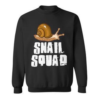 Snailquad Cool Animal Escargots Manche Longue Sweater e - Cadeauxyz