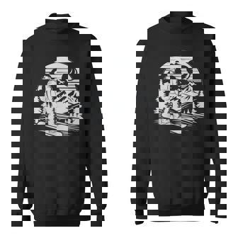 Snowboarding Mountain Adventure Winter Sports Nature Love Sweatshirt Unisex | Mazezy