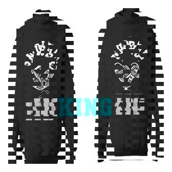 Snowshoe King Snowshoeing Snow Shoe Hiking Snowshoer Men Sweatshirt Unisex | Mazezy