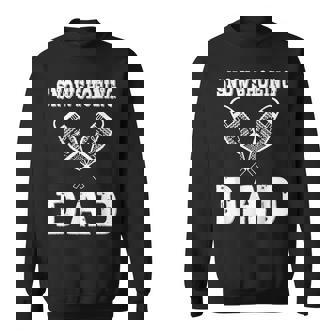 Snowshoeing Dad Snowshoe Hiking Snowshoer Men Father's Day Sweatshirt Unisex | Mazezy