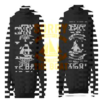 Sorry For What I Said While Docking The Boat Fishermen Sweatshirt Unisex | Mazezy
