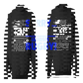 Sorry My Grandson Has Rugby Tank Top Sweatshirt Unisex | Mazezy