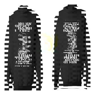 Sorry I Wasn't Listening I Was Thinking About Fishing Tank Top Sweatshirt Unisex | Mazezy