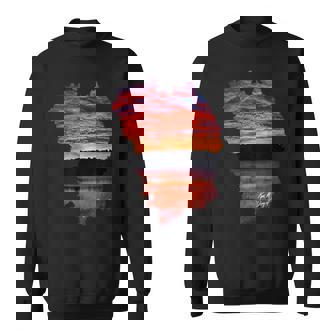 South Jetty Sunset Photo Sweatshirt Unisex | Mazezy