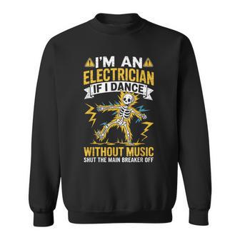 Soy Electricistai Bailoin Música Esqueleto Divertido Camisa de entrenamiento - Regaloses