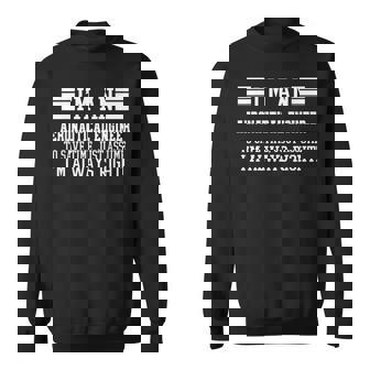 Soy Un Ingeniero Aeronáutico Camisa Asumir Que Tengo Razón Camisa de entrenamiento - Regaloses