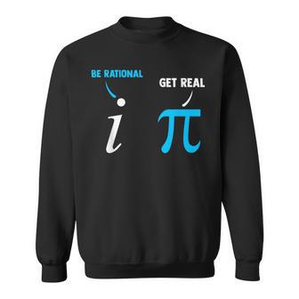 Soyez Rationnel Obtenez Deraies Blagues Mathématiques Drôles Et Desymboles Mathématiques Sweater e - Cadeauxyz