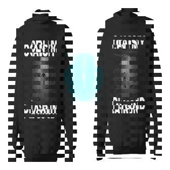 Spearfishing Shirt Underwater Ocean Is My Playground Tank Top Sweatshirt Unisex | Mazezy