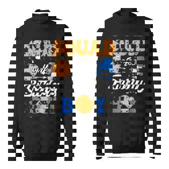 Squad Of The Birthday Boy Milk And Cookies 1St Birthday Sweatshirt - Thegiftio