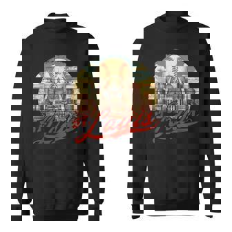 St Louis Retro Baseball Lover Met At Game Day Sweatshirt - Thegiftio