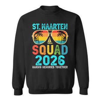 St Maarten Squad 2026 Vacation Friend Family Matching Group Sweatshirt - Seseable