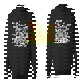 St Patricks Day Irish Bunny Sweatshirt - Monsterry