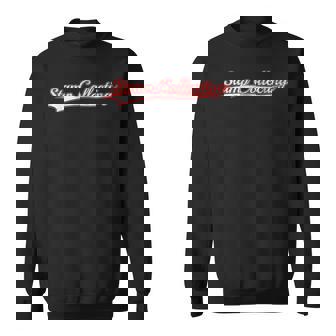 Stamp Collecting Philately Hobby Mail Post Vintage Varsity Sweatshirt Unisex | Mazezy