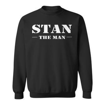 Stan The Man ギフトネームtシャツ スウェットシャツ - Kawaiitshirt