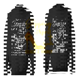 Stepping Into My April Birthday With Gods Grace Mercy Sweatshirt | Seseable UK