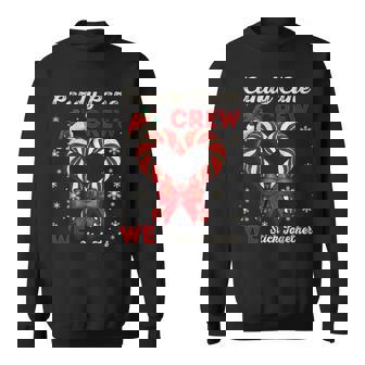 We Stick Together Candy Cane Family Matching Pj Sweatshirt - Thegiftio