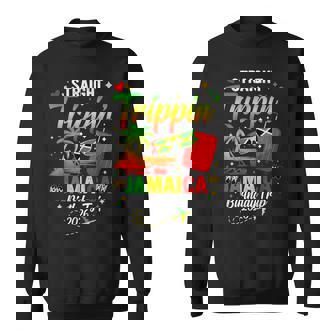 Straight Trippin' Jamaica Vacation 2026 Birthday Family Trip Sweatshirt - Thegiftio