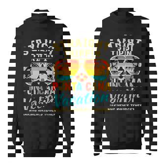 Straight Trippin Punta Cana 2025 Beach Summer Vacation Trip Sweatshirt - Thegiftio