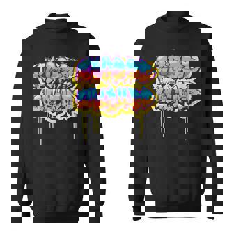Street Culture グラフィティ・スタイルのアーバン・ストリートウェア スウェットシャツ - Kawaiitshirt
