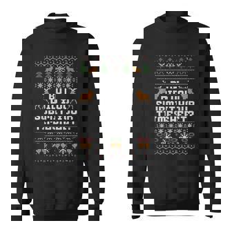 But Did You Submit Your Timesheet Ugly Christmas Sweatshirt Unisex | Mazezy