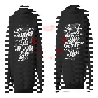 Summer Nights & Dirt Track Lights Motorsports Sweatshirt Unisex | Mazezy