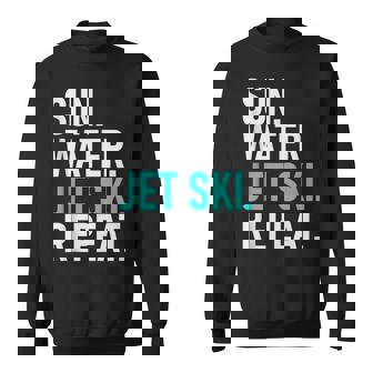 Sun Water JetSki Repeat Summer Sports Water Fun Tank Top Sweatshirt Unisex | Mazezy
