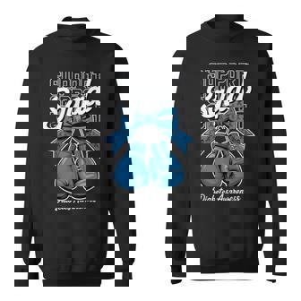 Support Squad Diabetes Awareness Boxing Enthusiasts Health Sweatshirt Unisex | Mazezy