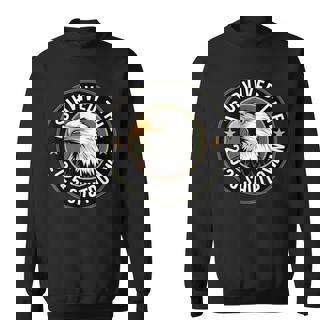 I Survived The 2025 Shutdown Eagle Patriotic Pride Freedom Sweatshirt Unisex | Mazezy