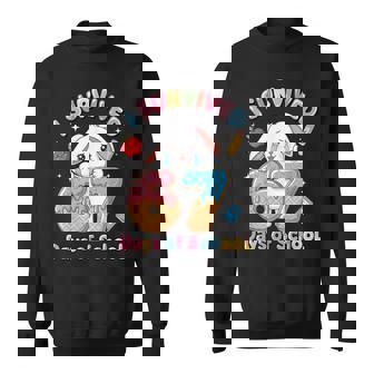 I Survived 67 Days Of School Rabbit Bunney Gen Alpha Sweatshirt Unisex | Mazezy