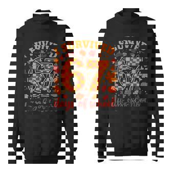 I Survived 67 Days Of School Teacher Thanksgiving Fall Sweatshirt Unisex | Mazezy