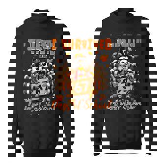 I Survived 67 Days Of School Teacher Thanksgiving Fall Sweatshirt Unisex | Mazezy