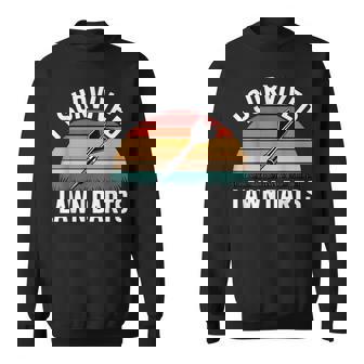 I Survived Lawn Darts Classic Yard Nostalgia Game Fun Sweatshirt Unisex | Mazezy