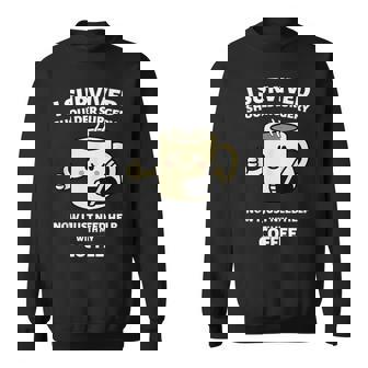 I Survived Shoulder Surgery Coffee Tank Top Sweatshirt Unisex | Mazezy