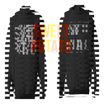 Sweet Potato And Grouchy Potato Thanksgiving Couple Matching Sweatshirt - Monsterry