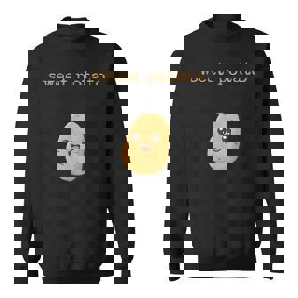 Sweet Potato And Kind Of Rude Potato Grouchy Potato Sweatshirt | Mazezy