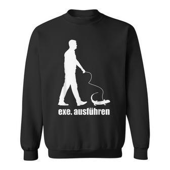 Sys Admin Dev Ops Programmierer Informatiker Exe Ausführen Sweatshirt - Seseable