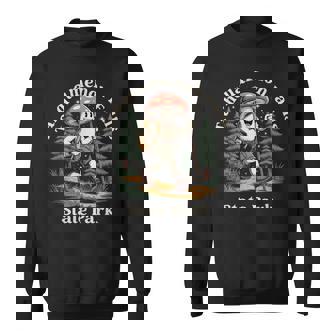 Tahquamenon Falls State Park Michigan Hiking Mushroom Sweatshirt Unisex | Mazezy