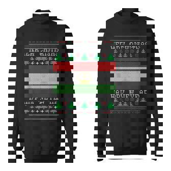 Tajikistan Flag Ugly Christmas Tank Top Sweatshirt Unisex | Mazezy