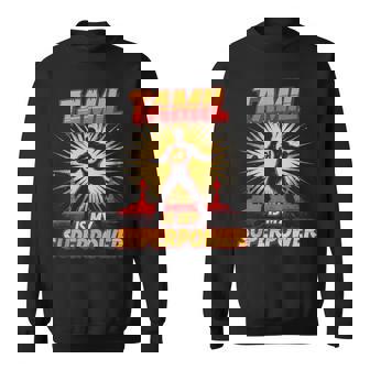 Tamil Is My Superpower Pride Sri Lanka Tank Top Sweatshirt Unisex | Mazezy