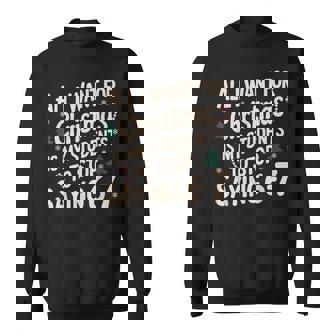 Teacher Christmas Students Saying 6-7 67 Six Seven Sweatshirt Unisex | Mazezy