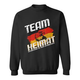 Team Heimat Heimatliebe Ist Keinerbrechen German Adler Sweatshirt - Seseable