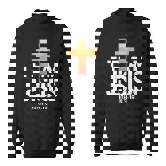 Team Jesus John 3 Sweatshirt Unisex | Mazezy