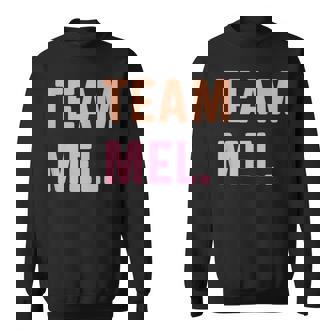 Team Mel 名前 スウェットシャツ - Kawaiitshirt