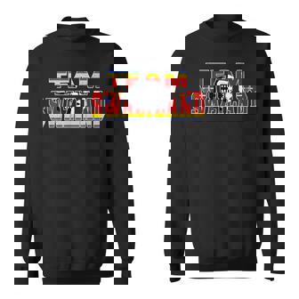 Team Patriotic Swazi Flag Swaziland Sweatshirt Unisex | Mazezy