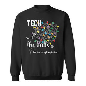 Technology Teacher Christmas Information Teacher STEM STEAM Tank Top Sweatshirt Unisex | Mazezy