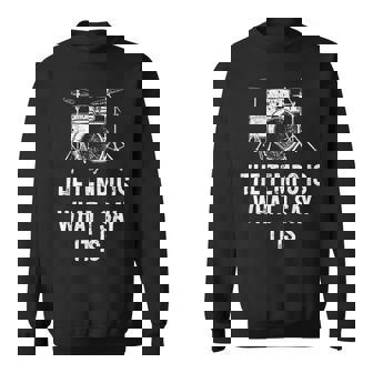 The Tempo Is What I Say It Is Drummer Sweatshirt | Seseable FR