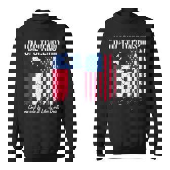 Texas Independence Day Dual Citizen Texan & American Flag Sweatshirt | Seseable CA