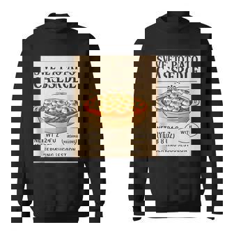 Thanksgiving Sweet Potato Casserole Retro Recipe Label Tank Top Sweatshirt Unisex | Mazezy