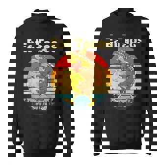 Thanksgiving Turkey Eat Tacos Mexican Thanksgiving Aumtum Sweatshirt Unisex | Mazezy