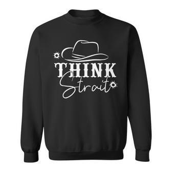 Think Strait Southern Country Western Sweatshirt - Thegiftio UK